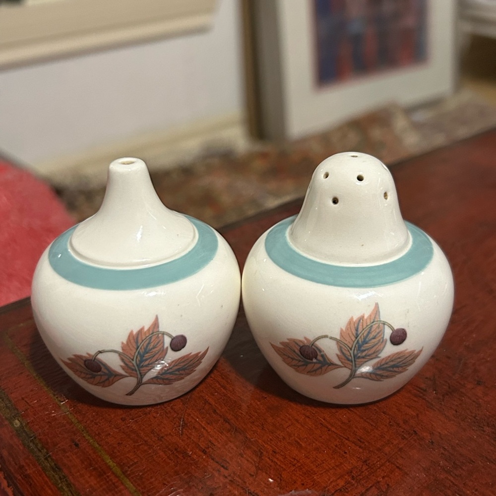 Wedgwood Barlaston Brecon salt and pepper shakers